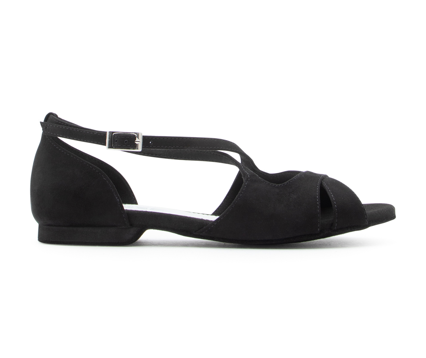 Grace Harmony Tanzschuhe in Schwarz Wildleder von Dancing Queens - eleganter Damen-Tanzschuh.