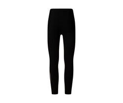 Lismina 1257 Split Spanish Leggings in Schwarz bietet perfekte Passform auf schlichtem weißem Hintergrund.