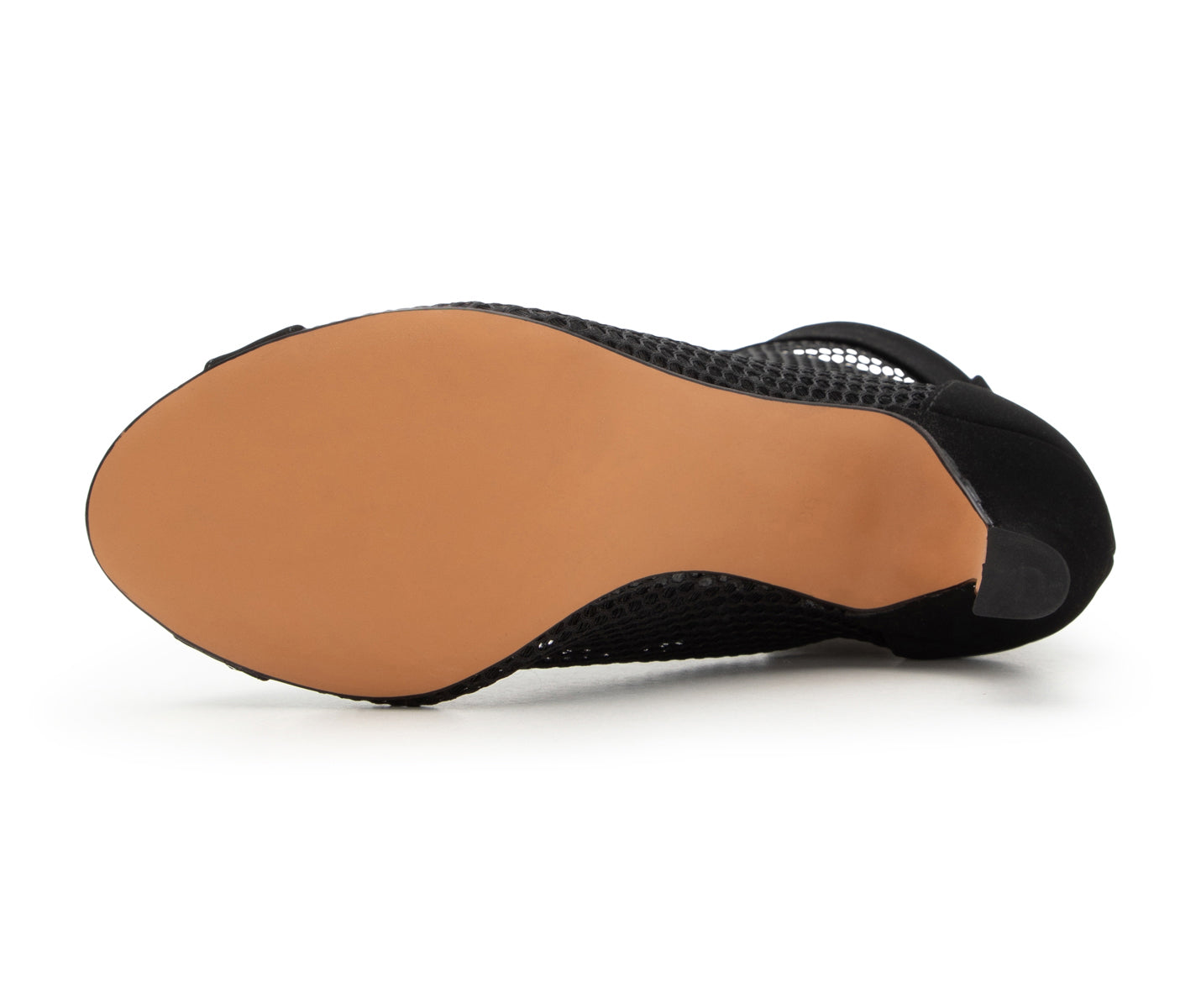 Chaussures De Danse Femme Talons 7 Cm - Sandales Mesh, Bout Ouvert, Pour Latin, Salsa, Soirées