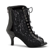 Magnet Aura chaussures de danse en noir laqué
