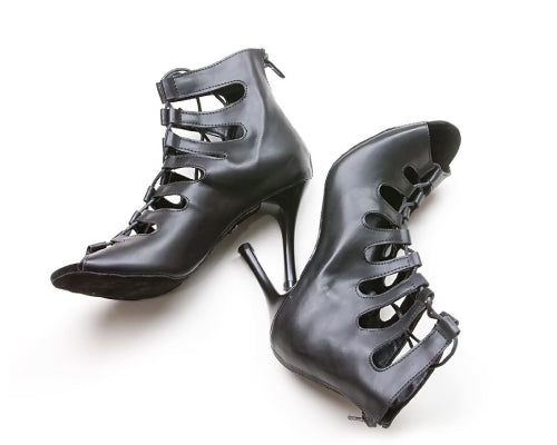 14118-20-T11 Tacones de baile zapatos de baile en negro