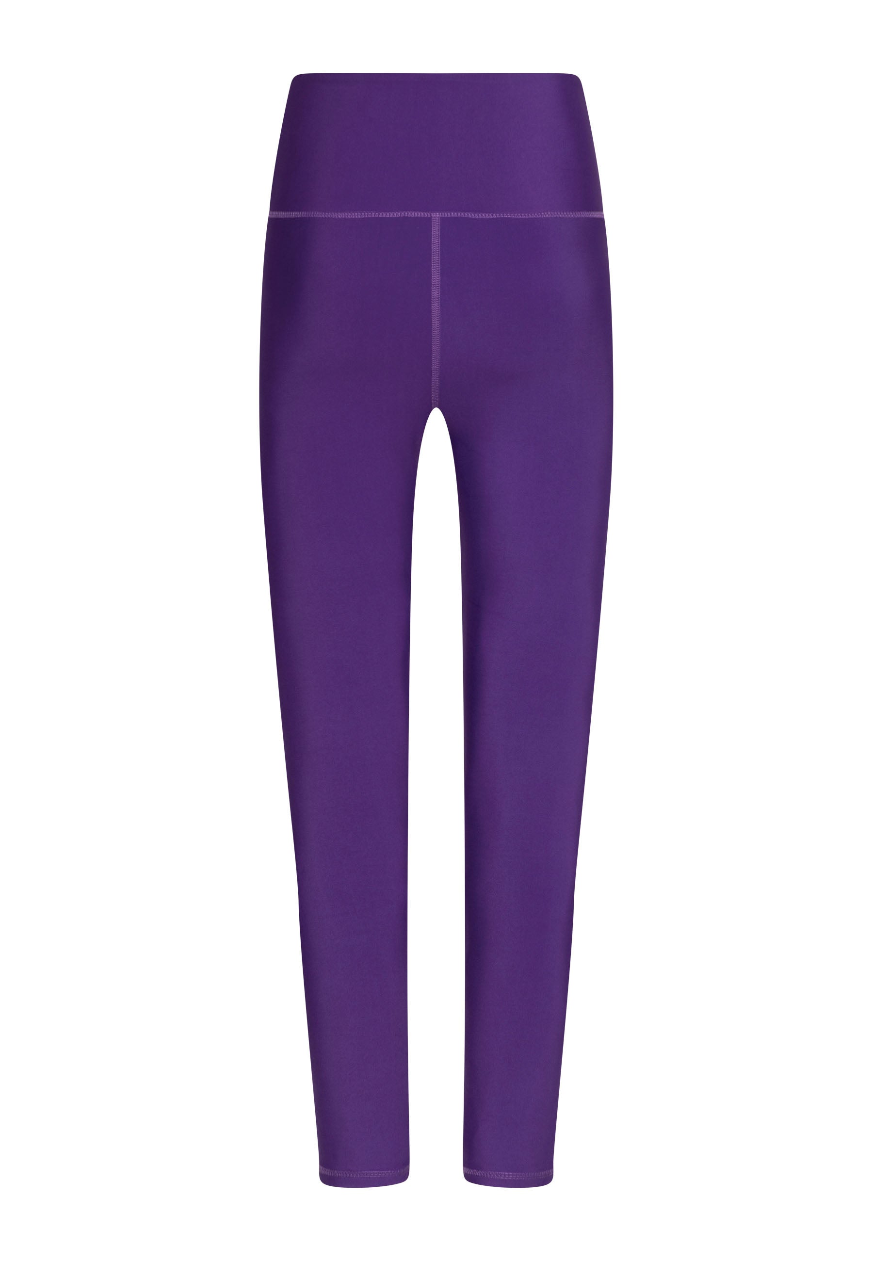 1042 Violett Extra High Waist Leggings von Lismina vor weißem Hintergrund.
