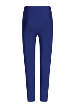 Lismina 1046 Extra High Waist Leggings in Royalblau auf weißem Hintergrund.