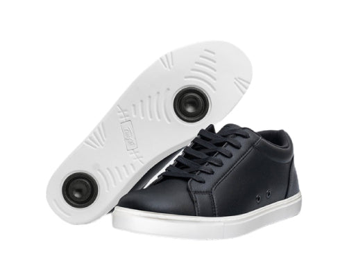 Fuego Low-Top Dance Sneakers in Schwarz/Weiss