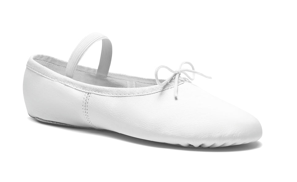 1000 chaussons de danse en cuir blanc