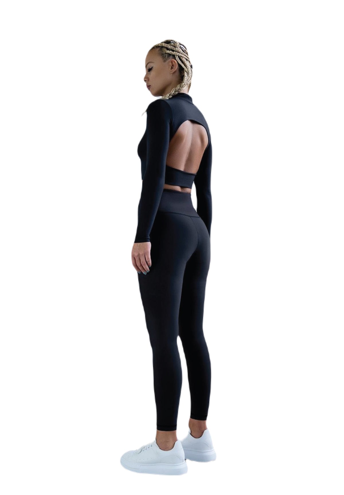 250 extra high waist leggings in black