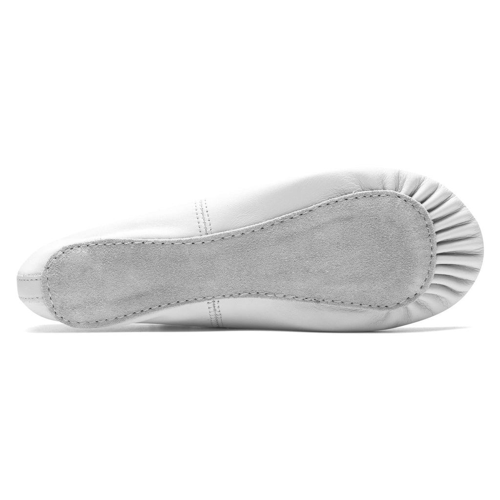 1003 ballet slippers leather in white
